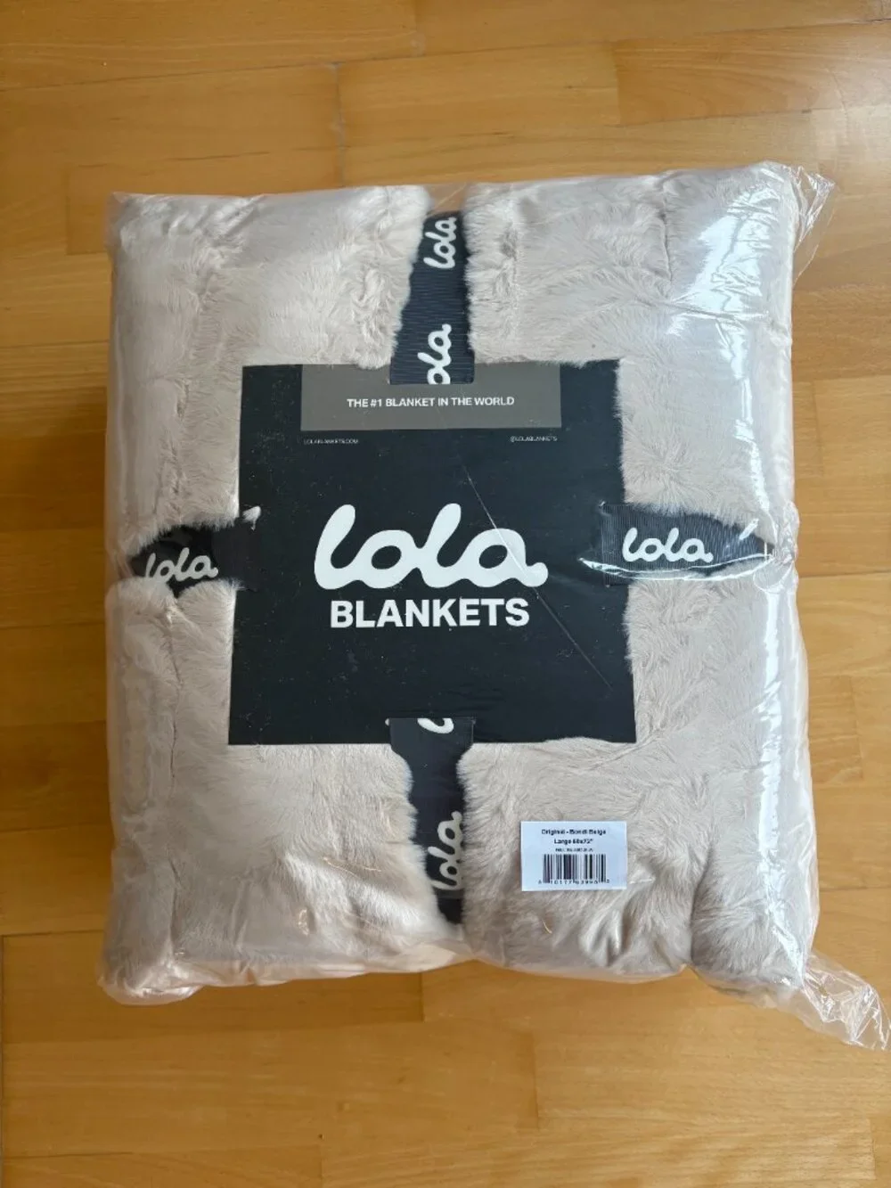 Large Lola Blanket Unused, Unopened